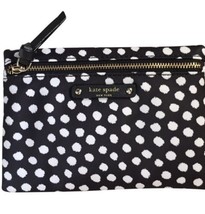 Kate spade Small Drewe WLRU3127 wilson Road Musical Dots Black Cosmetic ... - £22.05 GBP