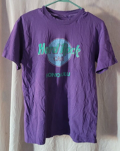 SIngle Stitch Mens T-Shirt Purple Hard Rock Cafe Honolulu Hawaii Collect... - $24.99