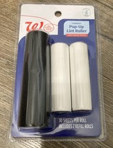 Compact 30 Sheet On-The-Go Pop up Lint roller( With 2X 30 Sheet Refill R... - $8.71