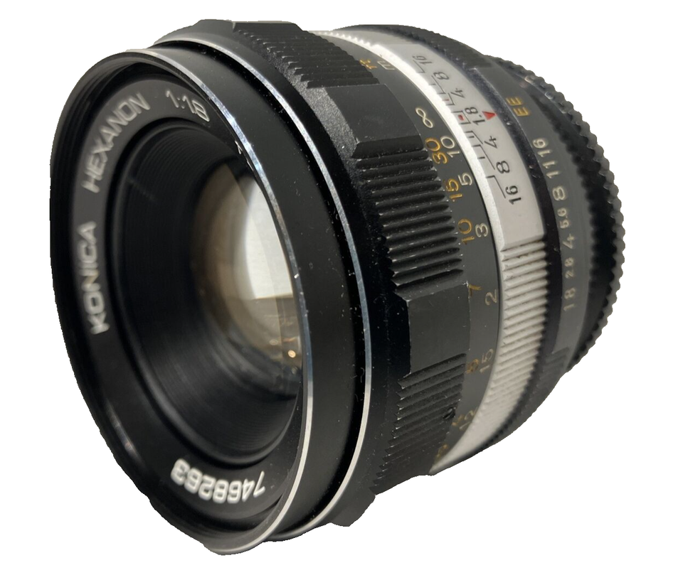 Primary image for Konica Hexanon AR 52mm f1.8 Manual Focus Prime Lens