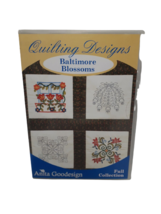 Anita Goodesign Embroidery Pattern Baltimore Blossoms Design Cd~Floral Quilting - £8.33 GBP