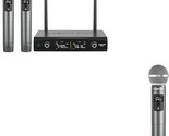 Uhf Wireless Handheld Microphone System Ptu-52 Bundle With Handheld Micr... - $266.99
