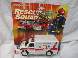 Battery Operated Rescue Squad Ambulance Ciglo  Fire Dept. Bump &amp; Go Action - £29.50 GBP