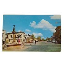Postcard Main Street Geneseo New York Chrome Unposted - £7.52 GBP