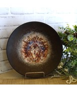 Spirit Wolf Decorative Pottery Plate Wolf Decor Wolf Picture Wolf Art - $108.38 CAD