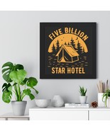 Framed Horizontal Poster: Enchanting Tent &quot;Five Billion Star Hotel&quot; Prin... - £48.82 GBP+