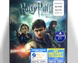 Harry Potter and the Deathly Hallows Pt. 2 (3-Disc Blu-ray/DVD)  w/ Slip ! - $5.88