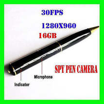 16GB Video Camera Digital Pocket Pen - Video, Audio, USB - £39.38 GBP