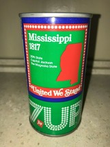 7 UP UNCLE SAM CAN 1976, MISSISSIPPI, AIR FILLED NEVER OPENED!! - $14.99
