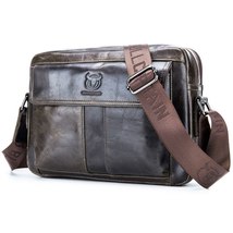 New Men&#39;s Bag Genuine Leather Crossbody Bags for Men Messenger Bag Men Leather D - £66.19 GBP
