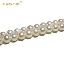 Fine Top AAAA 100% Natural Freshwater Pearl Round Brilliant shape Pearl ... - £27.87 GBP