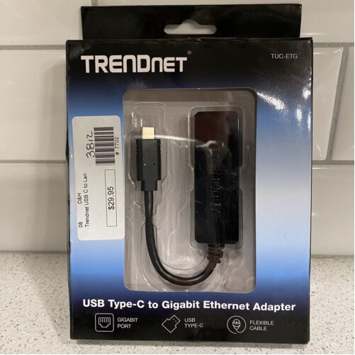 Trendnet TUC-ETG USB-C TO GIGABIT ETHERNET ADAPTER - $54.55