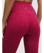 Lululemon Align High-Rise Pant 25”~Leopard Daisy Desert Red Magenta Smoke 0 2 4 - $129.95