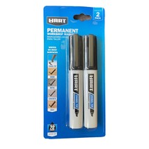 Marker Black Chisel Tip Permanent Construction Workshop Multi Surface 2 ... - £7.58 GBP