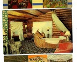 3 The Wagon Wheel Restaurant Postcards Rockton Illinois 1942 - £14.20 GBP