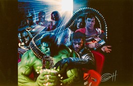 Greg Horn Signed Comic Movies Art Print ~ Superman Batman Hulk X-Men Spiderman - $29.69