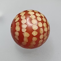 Antique Pyu Tibetan Etched Agate Bead Decorated Carnelian Bead 13mm - £53.34 GBP