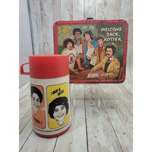 Welcome Back Kotter Tin Metal Lunchbox and Thermal Cup 1977  - $79.97