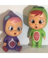 Cry Babies Magic Tears Dolls Lot Of 2 Toy T6 - £9.33 GBP