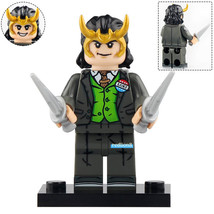 President Loki Marvel Universe Super Heroes Lego Compatible Minifigure Bricks - £2.35 GBP