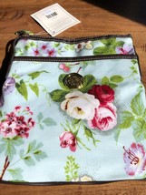 Anna Griffin Crossbody Bag Purse Flower Pattern White House Rose  Mother... - £18.54 GBP