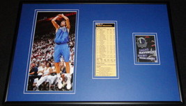 2010-11 Dallas Mavericks Team Framed 12x18 Photo Display Dirk Nowitzki - £54.29 GBP