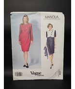 Vogue MANOLA Maternity Designer Pattern 2968 Plus Size 18-20-22 Vintage ... - $30.06 CAD