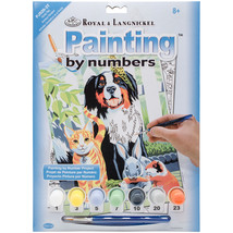 Junior Small Paint By Number Kit 8.75&quot;X11.75&quot; Family Pets - $13.85