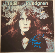 Todd Rundgren signed 1978 Hermit of Mink Hollow LP Album Cover Only (Warner Bros - £62.18 GBP