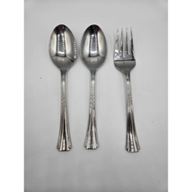 ONEIDA Satin Bristol Everdale Stainless Flatware Serving Spoons Serving ... - $13.33