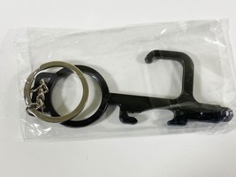 No Touch Tool Handheld Brass EDC Keychain Tool Closer Contactless Door O... - $7.13