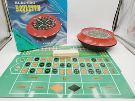 Vintage ELECTRO ROULETTE Fully Automatic Game WACO Japan Tested Works Chips - $47.11