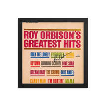 Roy Orbison signed &quot;Roy Orbison&#39;s Greatest Hits&quot; album Reprint - £58.84 GBP