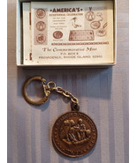 Vintage 1776-1976 Bicentennial Medal DECLARATION OF INDEPENDENCE Key Chain - $8.91