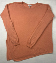 Joie 100% Cashmere Dusty Pink Salmon Pull Over Sweater Sz XS - £23.02 GBP