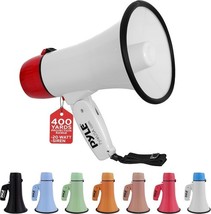 Pyle 20W Megaphone Bullhorn Speaker - White/Red (Open Box) - $15.29