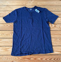 old navy NWT Men’s short sleeve Soft Washed 1/4 button shirt size S navy s3 - £8.49 GBP