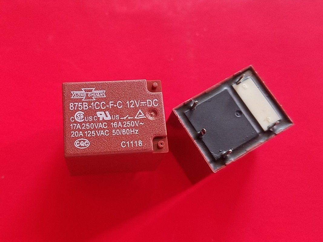 875B-1CC-F-C, 12VDC Relay, SONG CHUAN Brand New!!