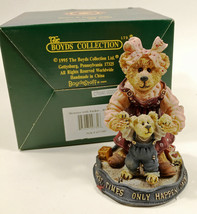 Boyds Bears Bearstone “Momma with Taylor…First Steps” –  Premier Ed. - - $11.95