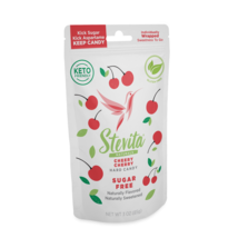  Stevita Keto Candy Sugar-Free Cheery Cherry Pouch 3oz - £7.39 GBP