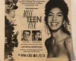 Miss Teen USA 10th Anniversary Tv Guide Print Ad Dick Clark Leeza Gibbon... - $5.93