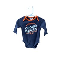 NFL Chicago Bears Size 6 12 Months Baby Boy Infant Long Sleeve 1 Piece Bodysuit - £6.14 GBP