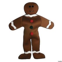 Gingerbread Costume Adult Men Women Cute Funny Halloween Party One Size GC711... - £91.91 GBP