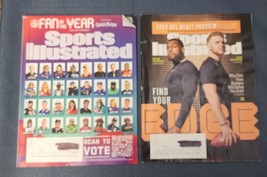 Lot of 2 SPORTS ILLUSTRATED MAGAZINES Feb 2023 Fan of the Year &amp; May 2022 - £4.17 GBP