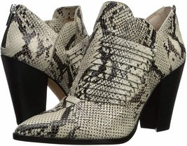 Vince Camuto Levana Snake Print Block Heel Western Bootie, Multi Sizes V... - $119.95