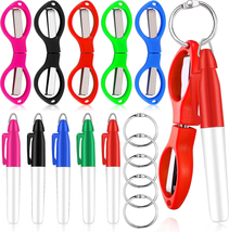 15 Pieces Folding Safety Scissors for Nurse Plastic Handle Mini Folding Scissors - £11.05 GBP