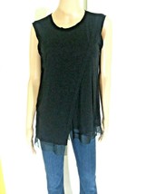 BCBG Maxazria Allie Wrap Sleeveless Women&#39;s Top Sz M - $282.50 MXN