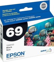 EPSON 69 DURABrite Ultra Ink Black 2-Pack For CX-6000, CX-7000F, CX-7400... - £47.69 GBP