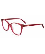 JUST CAVALLI OPTICAL VJC051 Eyeglasses SHINY-TRANSP.RASPBERRY-0AFD 54mm - $2,794.95 MXN