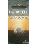 Duracell 1.5  Volt Silver Oxide Watch/Electronic Battery 303/357/76-SHIP... - £6.13 GBP